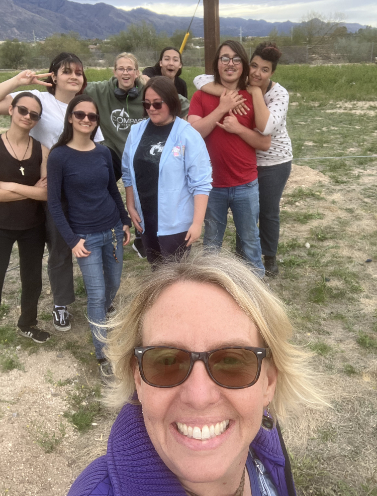 Compass High School will be volunteering at El Tour de Zona; go say